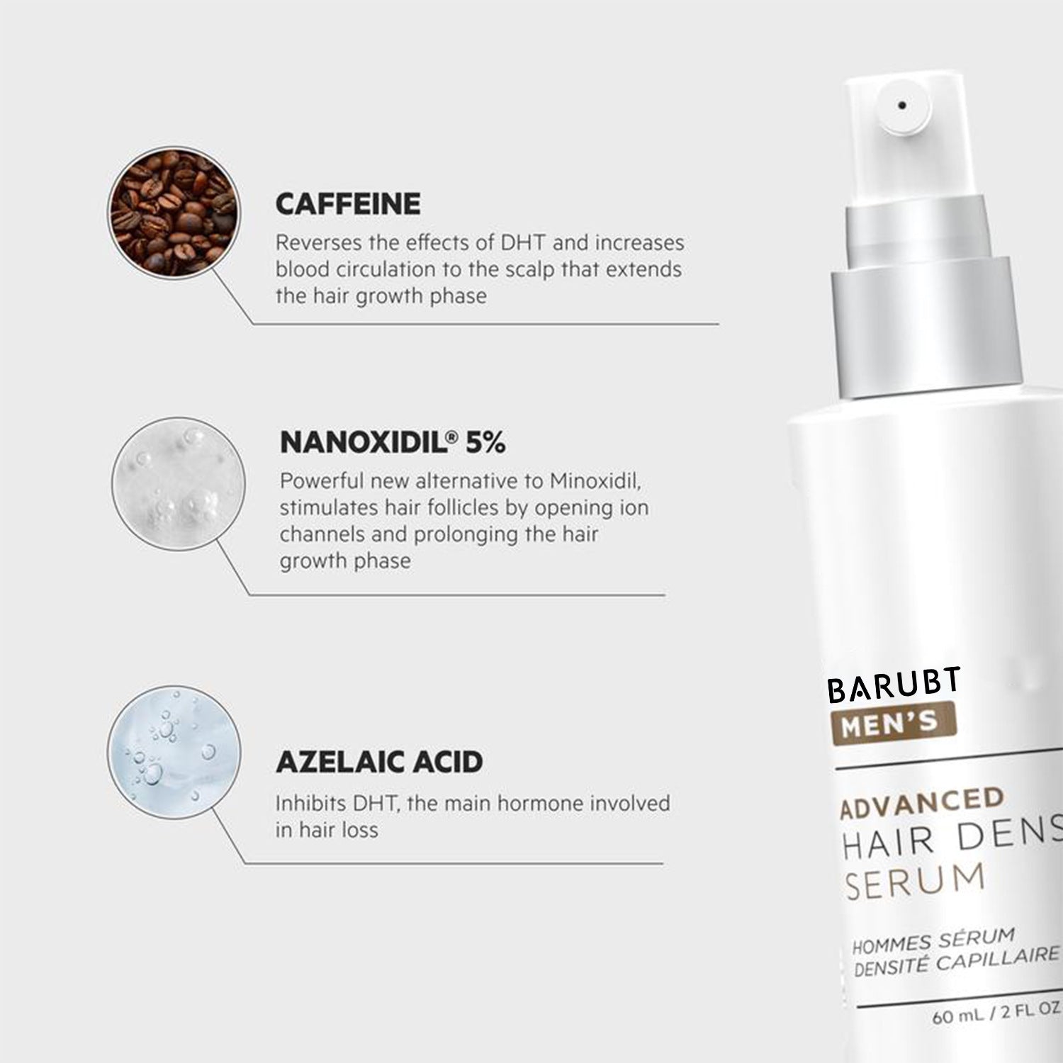 Popular BARUBT Hair Density Essence Soothing And Moisturizing Essence